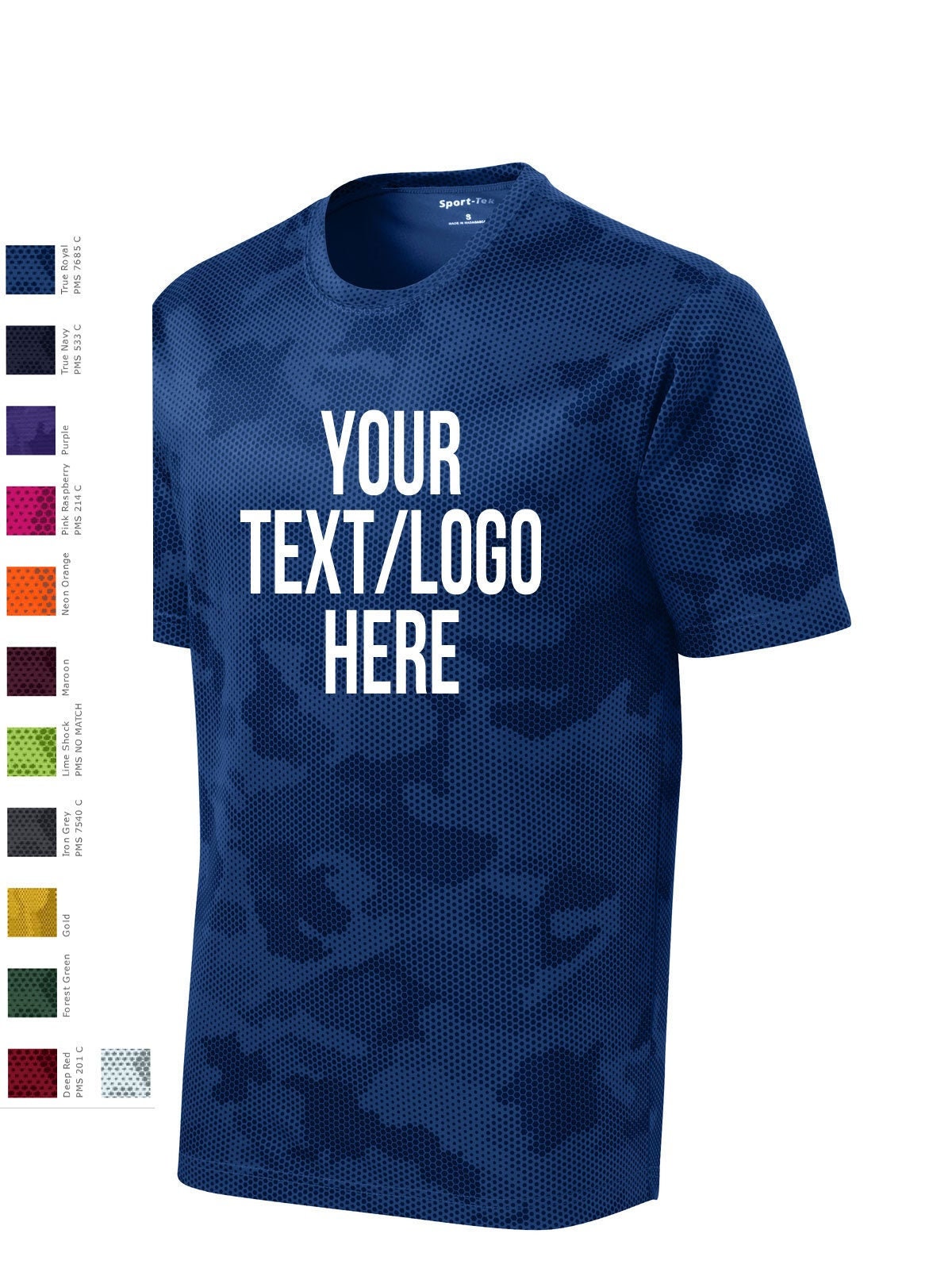 Custom Sport-tek® Camohex Tee Adult and 