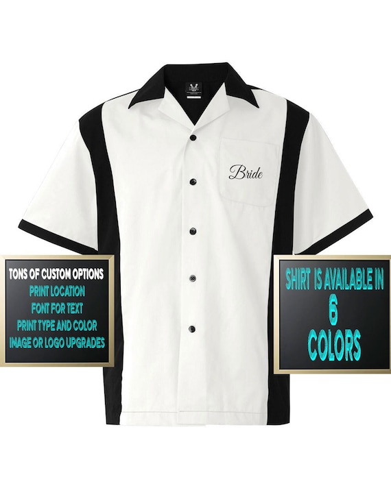 Custom Bowling Shirts Personalised Bowling Jerseys Unisex