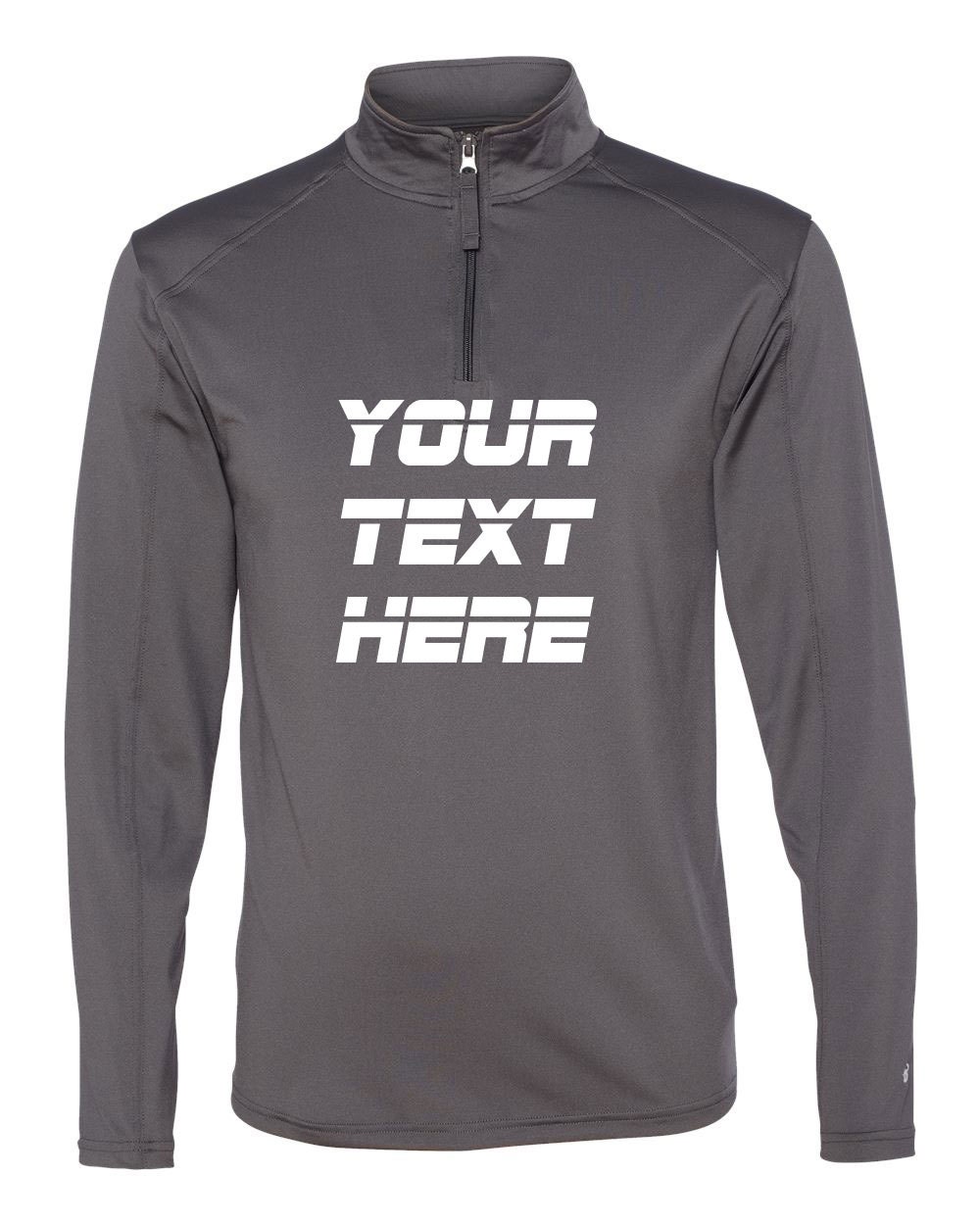 Badger - Poly/spandex 1/4 Zip Lightweight Pullover - 4280