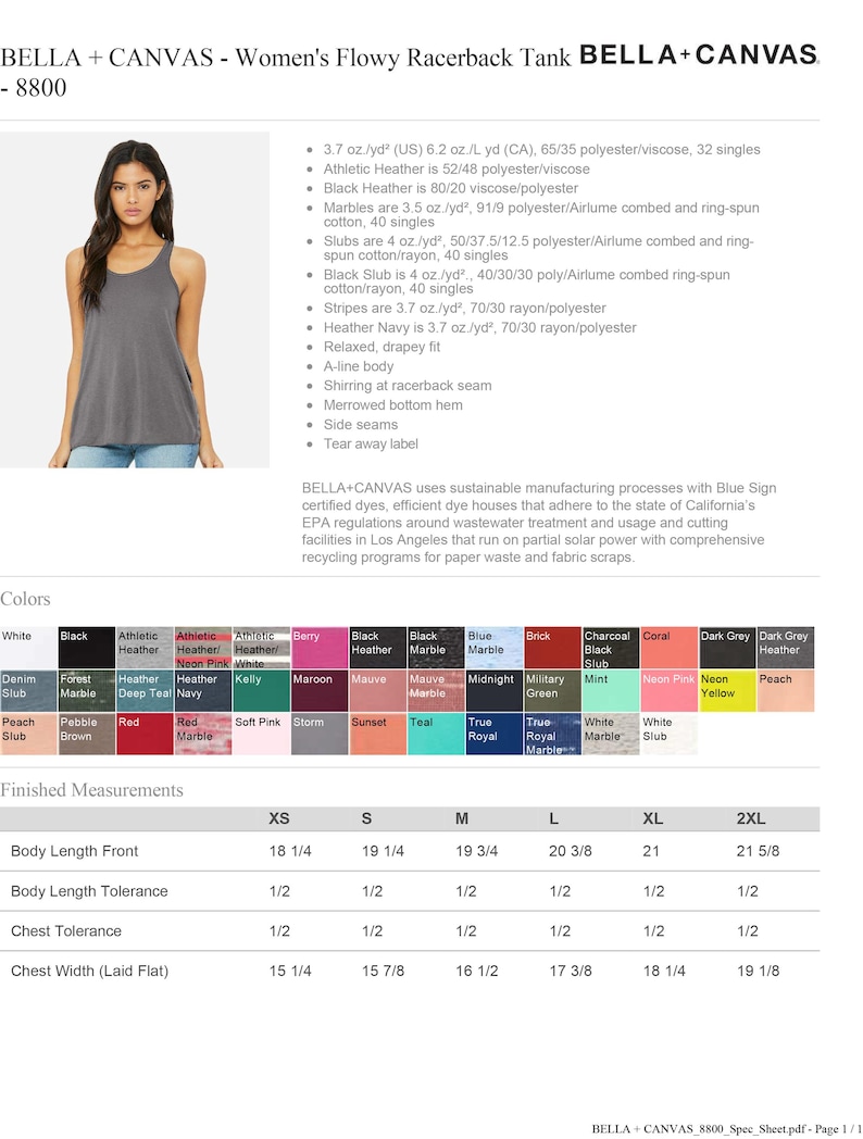 Camiseta sin mangas holgada personalizada para mujer, camiseta de gimnasio personalizada para entrenamiento Bella Canvas 8800 imagen 4