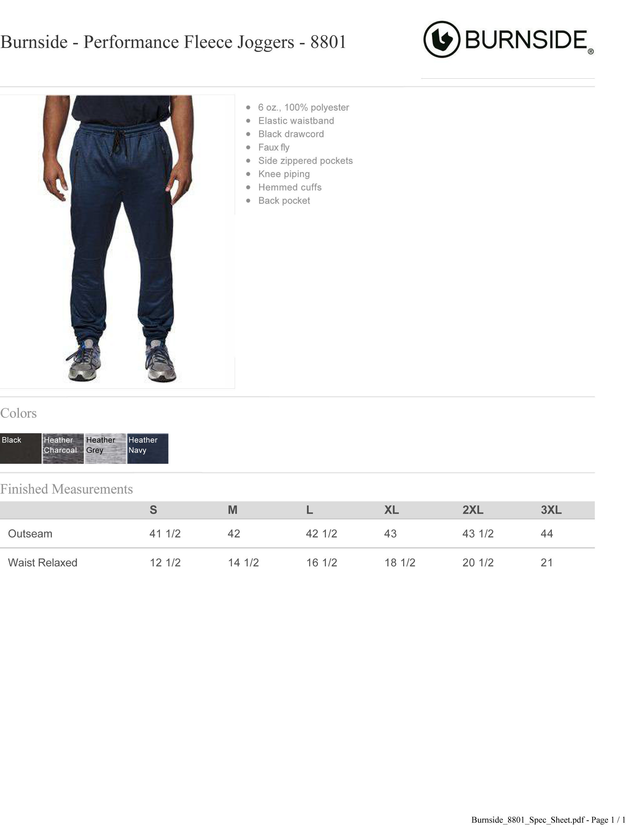Burnside clothing joggers new arrivals