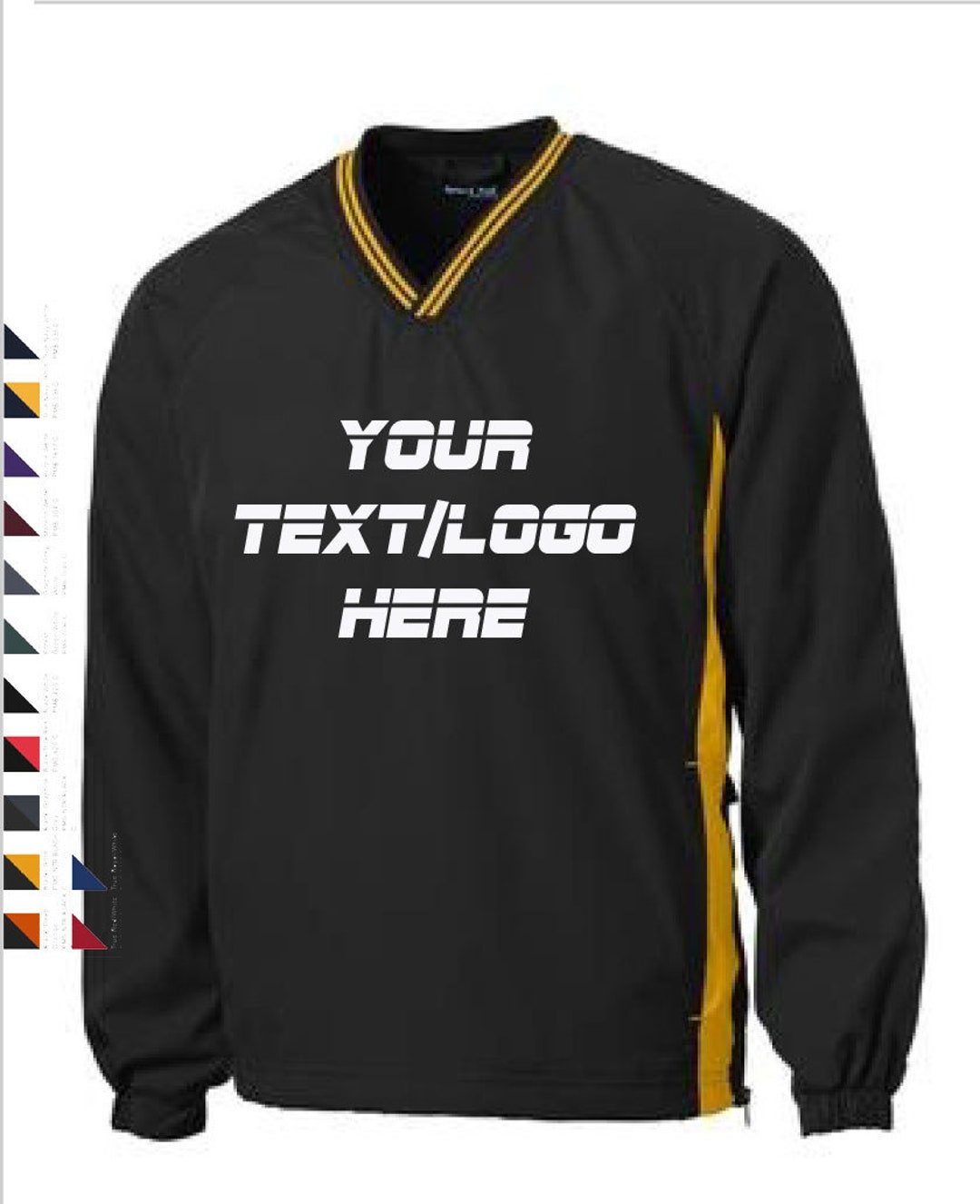 Sport-tek Customer Service Phone Number Sport-Tek Tipped V-Neck Raglan Wind Shirt Style JST62 - Casual Clothing For Men, Women, Youth, And Children Baseball Pullovers For Men