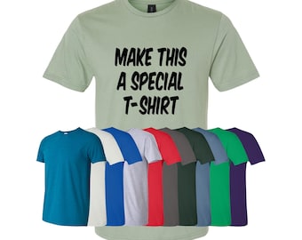 Custom Gildan Soft T-Shirt: Personalized Design, Group Orders