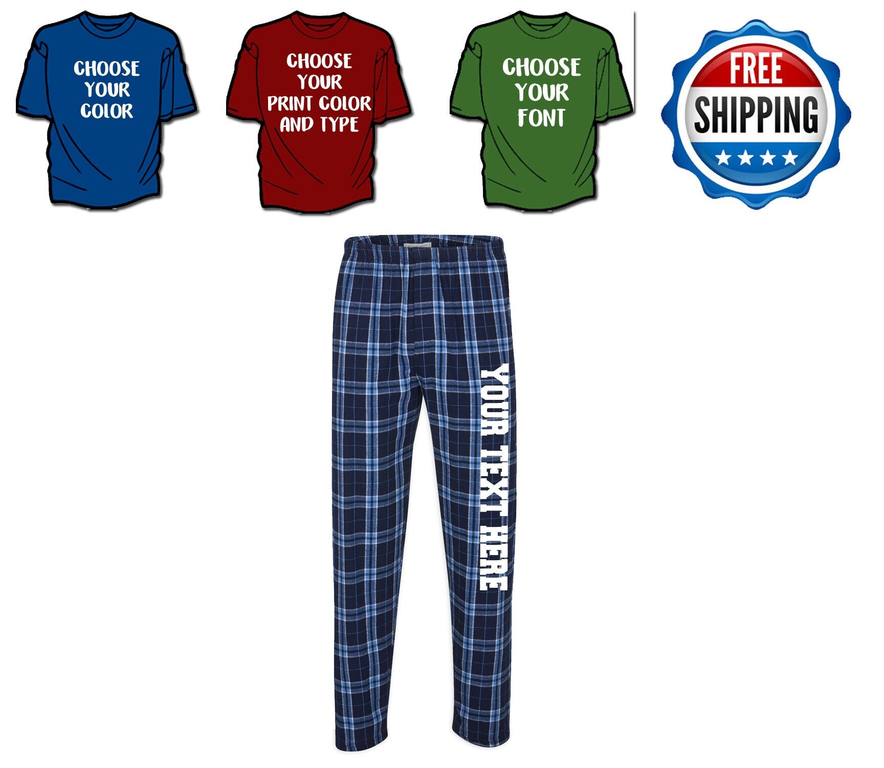 Pajama discount type pants