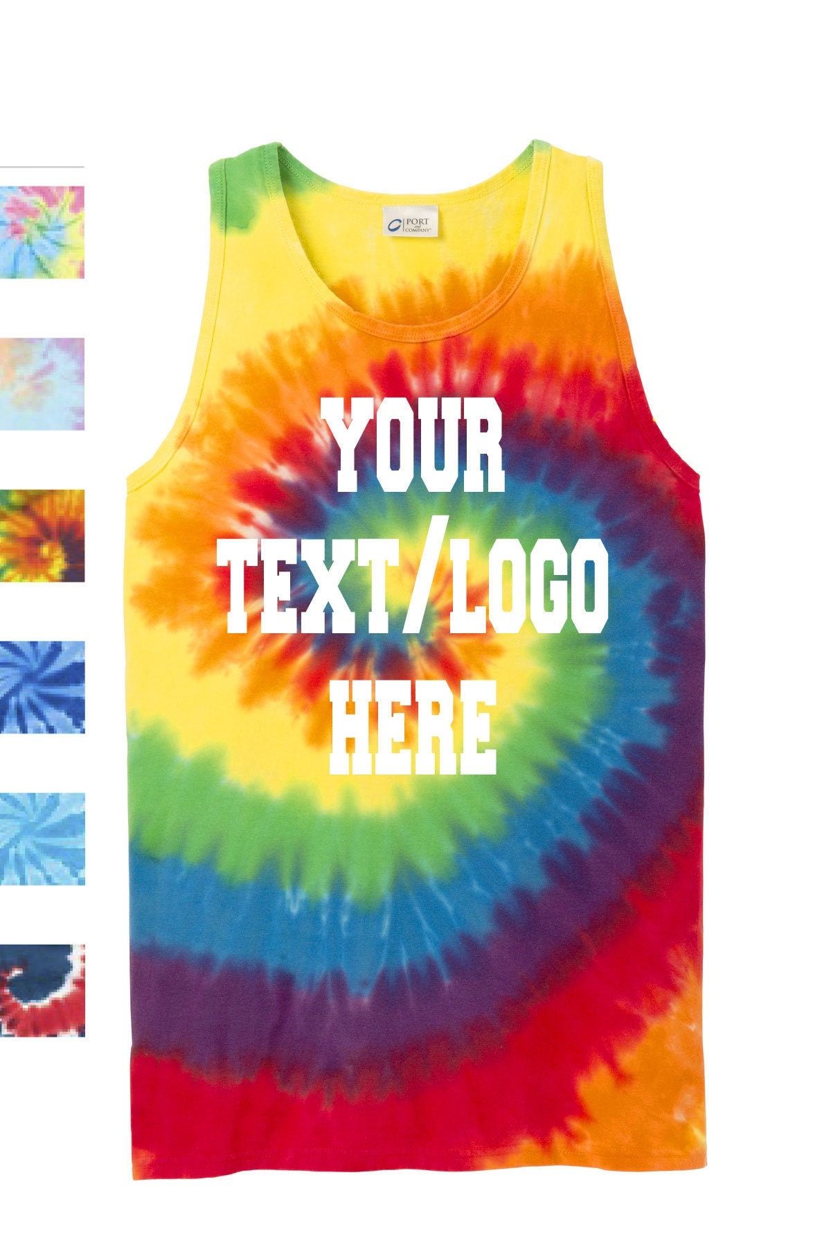 Port & Company Boys Tie-Dye Tee – Ocean Rain Color, 5.4 Oz 100% Cotton, Standard Fit - View #6