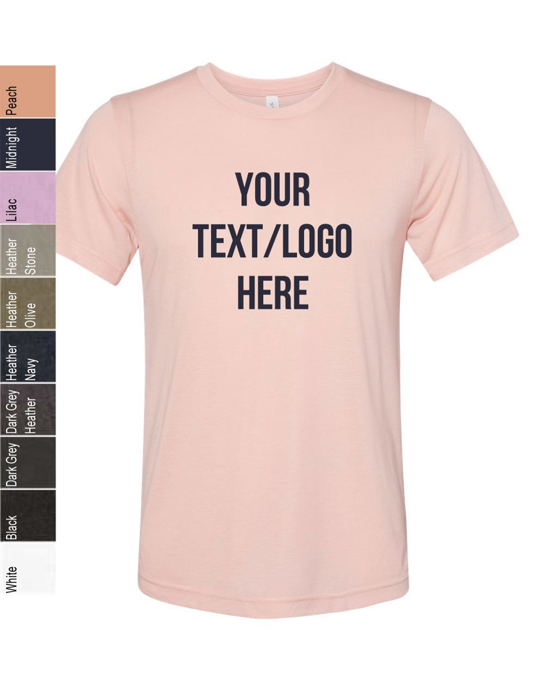 Custom BELLA + CANVAS - Unisex Viscose Fashion Tee - 3880 All Colors ...