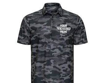 Paragon Newport Camo Polo 170 Performance Sun Protection UPF Rated Polo