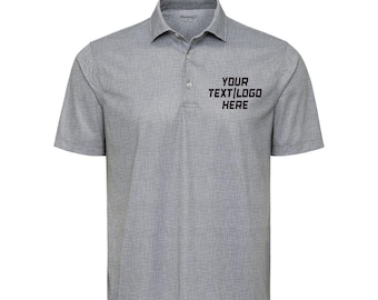 Customizable Performance Polo: UPF 30+ Sun Protection