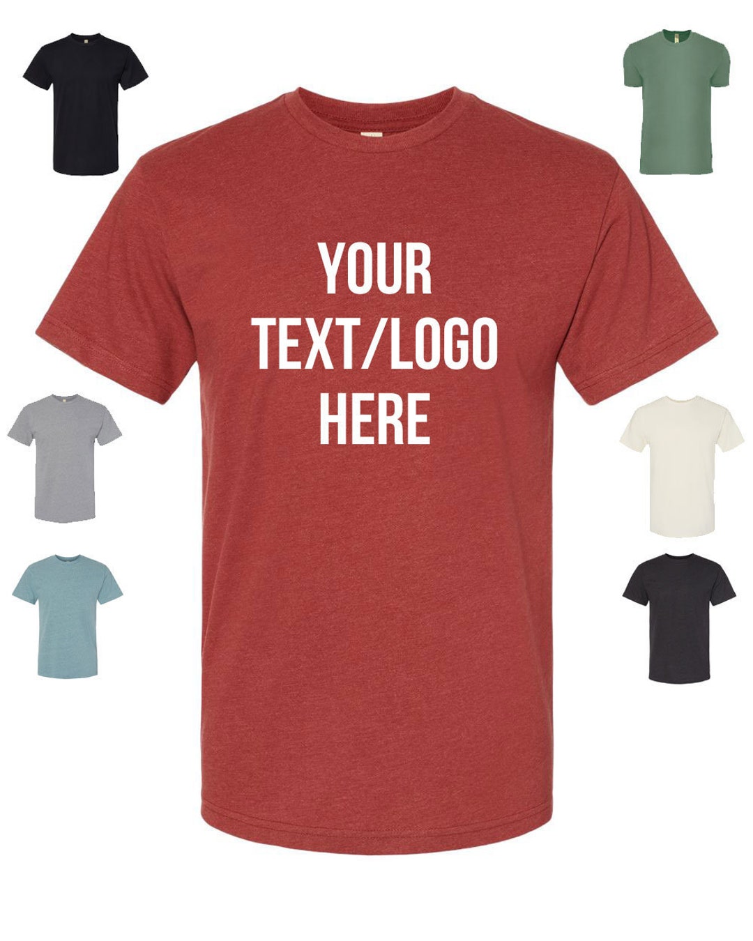 Custom Next Level - Eco Heavyweight Tee - 4600 60/40 Organic Tshirt ...