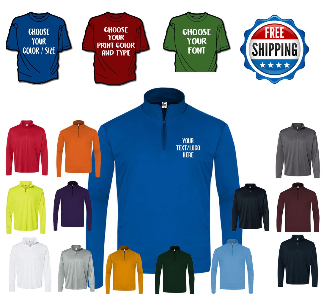 C2 Sport Quarter-zip Pullover 5102 Youth and Adult Sizing