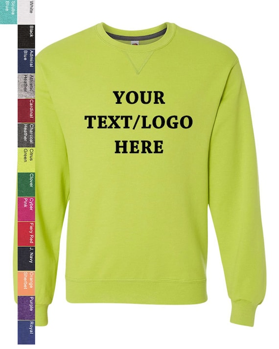 Fruit of the loom sofspun best sale crewneck sweatshirt