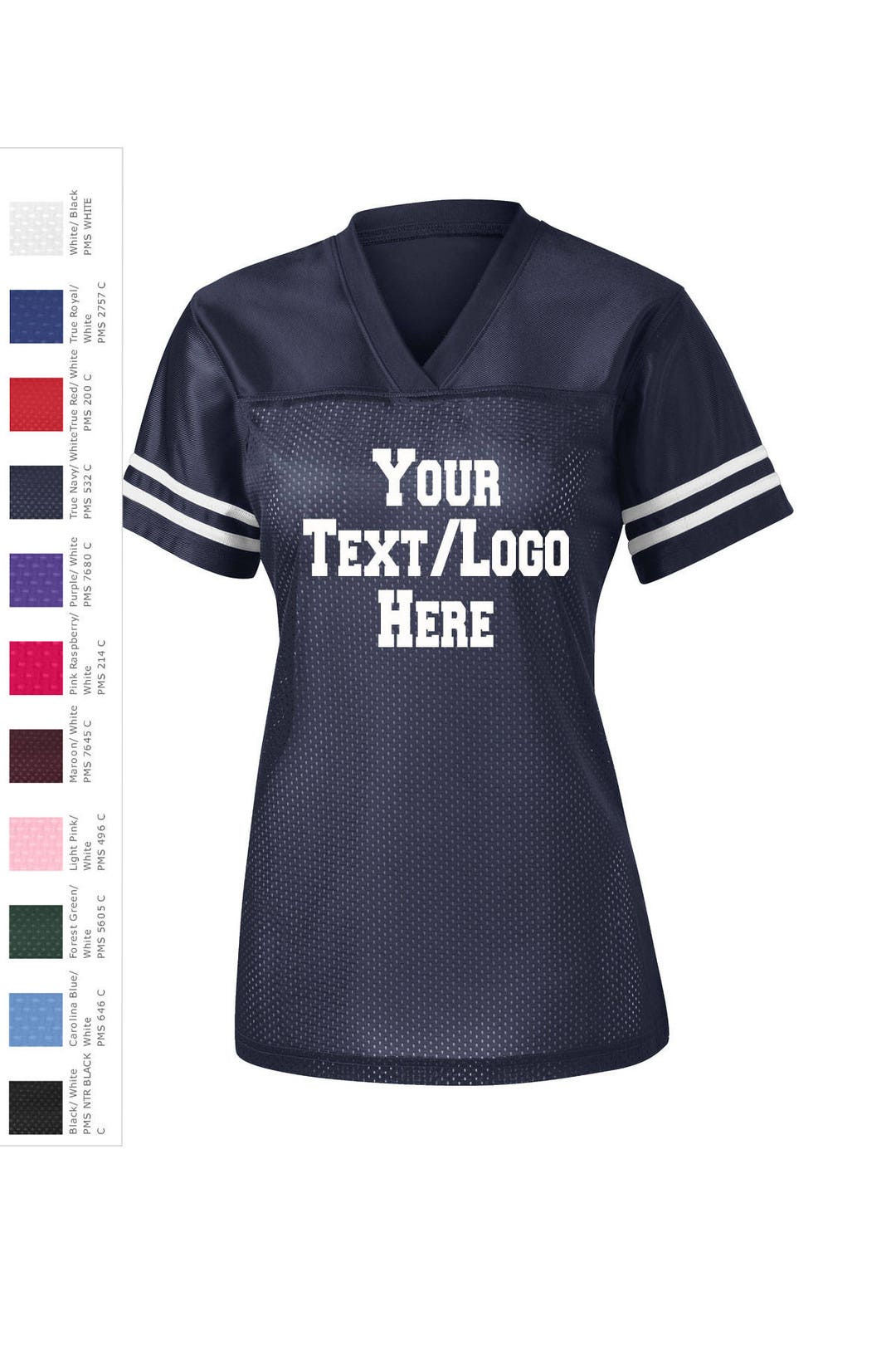 Sport-tek Ladies Posicharge Replica Football Jersey Custom - Etsy