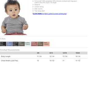 Custom Bella Canvas T-Shirt Sets: Vinyl or Glitter Print 3413 bild 6