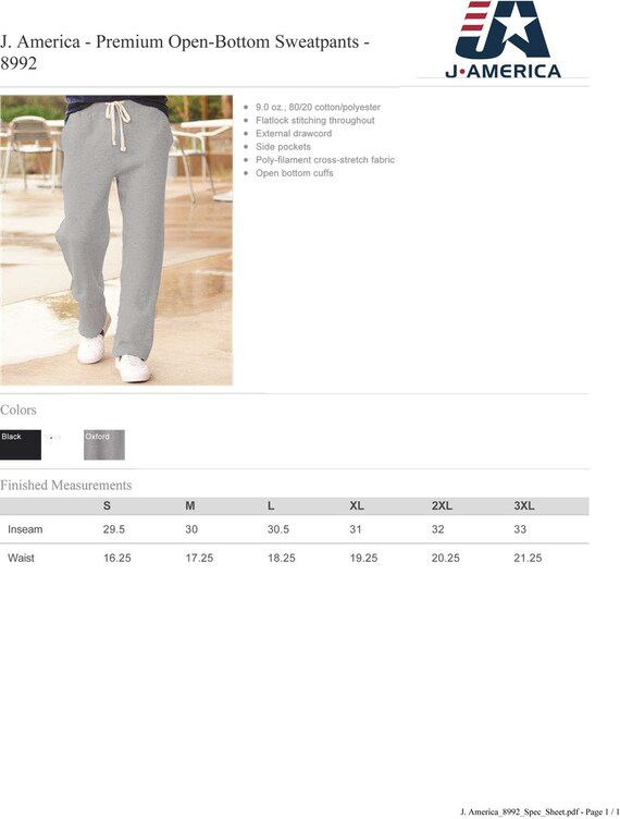 J america online sweatpants
