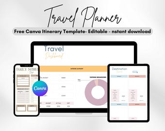 Travel spreadsheet Packing list Budget friendly travel planner Google Sheets Travel budget tracker trip planner vacation planner