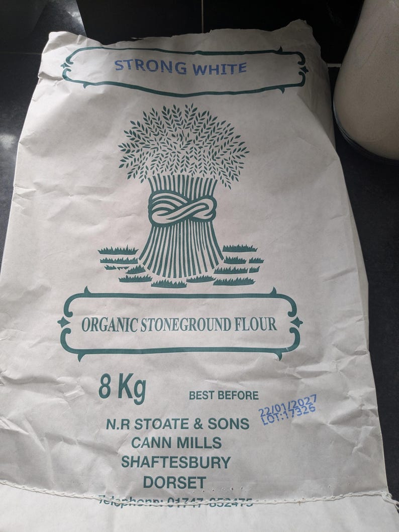 Cotswold Organic Sourdough Starter Folic Acid Free Live Liquid Culture Bread Making Home Baking Gift Her Him 100g Easy Instruction Recipe image 4