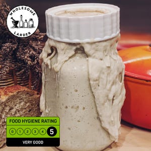 Cotswolds Organic Sourdough Starter Live Liquid Culture Fred 3rd Gen Bread Making Home Baking Gift For Her Him 100g Easy Instructions Recipe