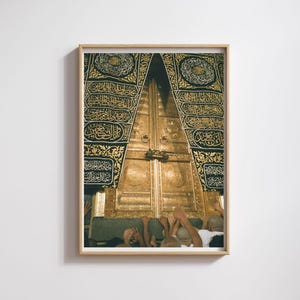 Kaaba Mosque Wall Art Ka&#39;bah Art Masjid al-Haram Wall Art Kabah Wall Art Makkah Kaaba Poster Islamic Wall Art Mecca Kaaba Photo