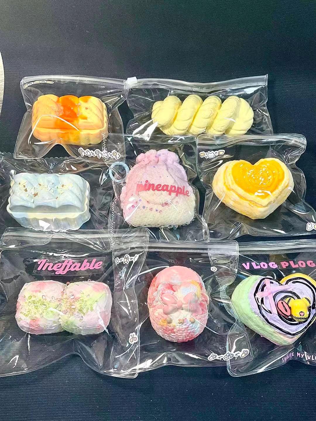 Cute Taba Squishy | Handmade Squeeze Toy | Stress Relief | Sensory Comfort | Unique Gift for All Ages | Fun Ornament | OOAK