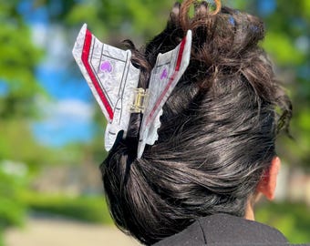 Starscream Hair Claw Clip