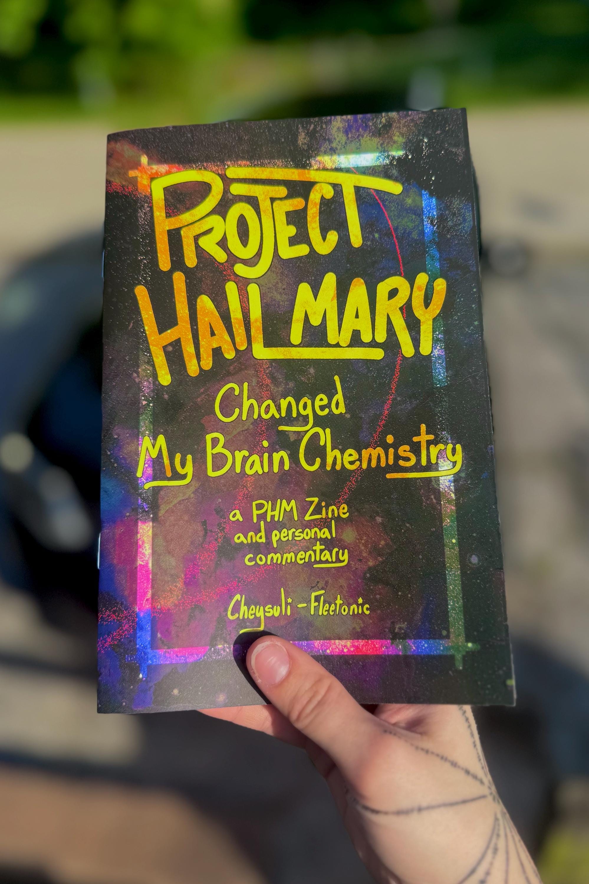 Project Hail Mary Art Zine