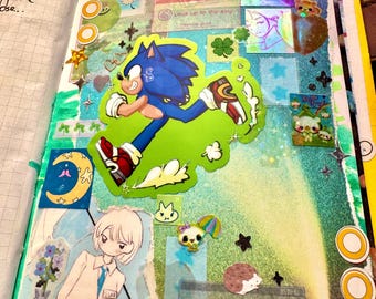 Running Sonic Sticker