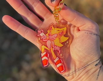 Fleetway Keychain Charm