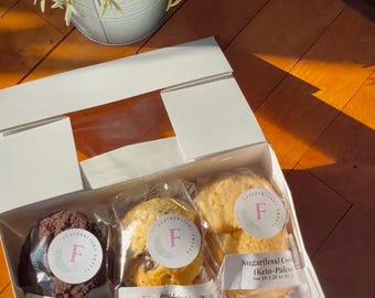 Keto Dessert Variety Pack: Cookies + Candied Pecans | diabetic-friendly, grain-free