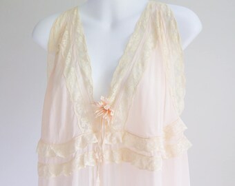 Tissue Silk Nightgown - size L - XL