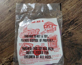 Juguete de aventuras informáticas de Arby's
