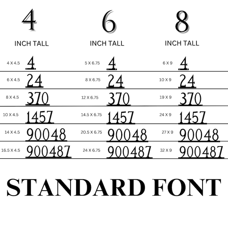 Custom Steel One-line Address Sign With Bar - 3 Fonts: Modern Metal ...