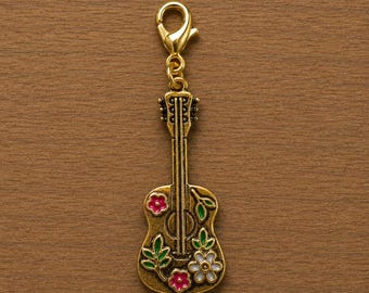Guitar Charm for Kindle, Purse, Keychain – Bookish E-reader Accessory