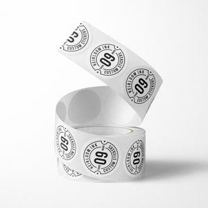 100 Custom Logo Labels | Your Design on a Sticker | Logo Stickers | Scent Labels | Round or Square | Matte or Gloss