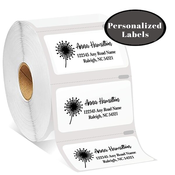 500 Return Address Labels Etsy