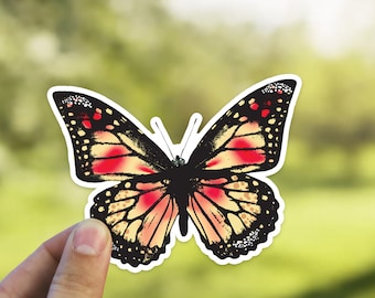Butterfly Vinyl Die Cut Decal Sticker | Laptop | Tumber | Cup | Water Bottle | Tablet | Car Decal