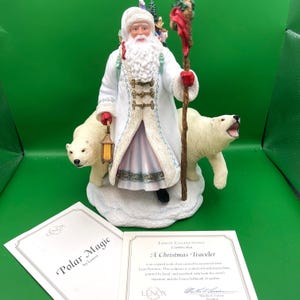 Lenox Santa Figurine - Etsy