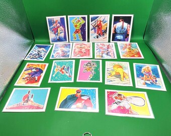 Vintage Street Fighter II Movie Trading Card Game Set - Etsy