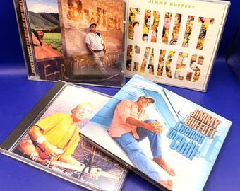 Kavel 4 Jimmy Buffett-cd Tropical Rock Beach Party Margaritaville Parrothead-muziek