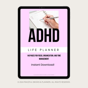 Planners,productivity,adhd tools, self-care, goal-settings,planning tools, printable planner,printable journal, habit tracker,digitalplanner