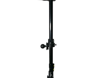 Transducer Pole with RAM Mount: Adjustable 30-60" Fishing Sonar