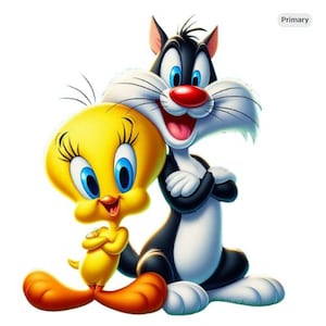 Arte de fan de la serie animada, Piolín y Silvestre PNG, Piolín PNG, El Gato PNG, Dibujos animados de la Edad de Oro
