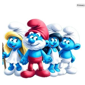 Smurf Village Magic: Dive into Our Unique Cartoon Smurf Designs,Explore Enchanting Smurf Designs in Our Exclusive Cartoon Collection