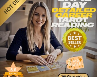 Lecture de tarot sur la carrière à la même heure, lecture du cheminement de carrière des voyants, conseils pour les cartes de tarot sur la carrière, aperçu du travail et des opportunités, Clarté de carrière PDF