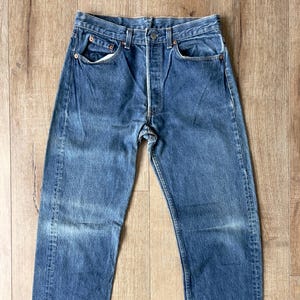 W31 L32 — Vintage Levi's 501xx Jeans Men — 1990, #546 Rivet