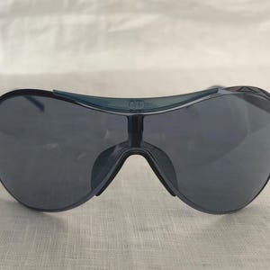 Christian Dior Aviator Sunglasses (Early 2000s) — Rodeo Drive, 57C 115, Black/Blue, Single Vision, Polarized, Anti-Reflective