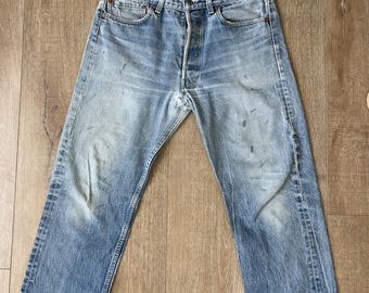 W32 L26.5 — vintage Levi's 501 Jeans Men — 1980s, #524 Rivet