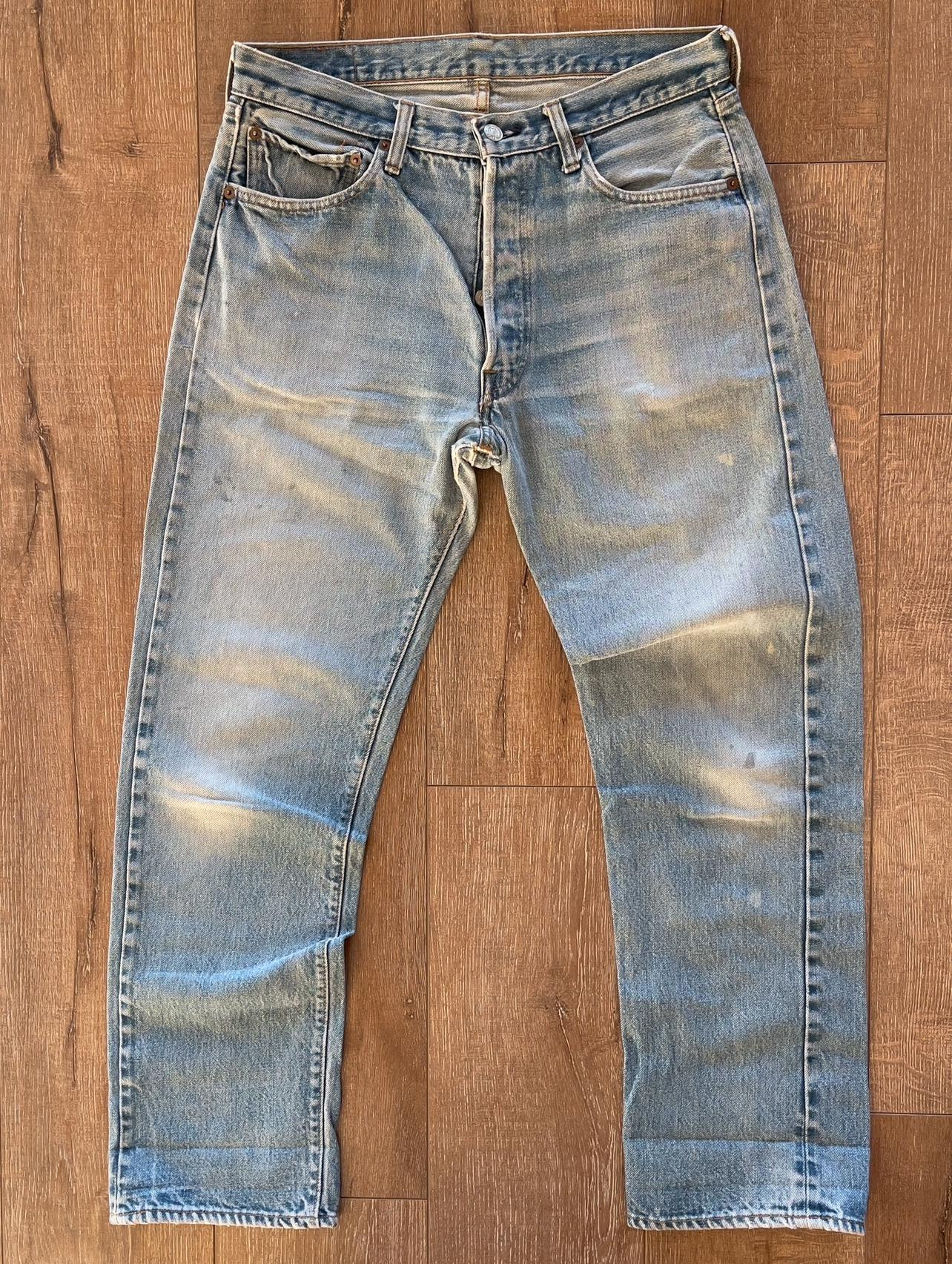 W32.5 L30 — Redline Vintage Levi's 501 Jeans Men — Selvedge #6
