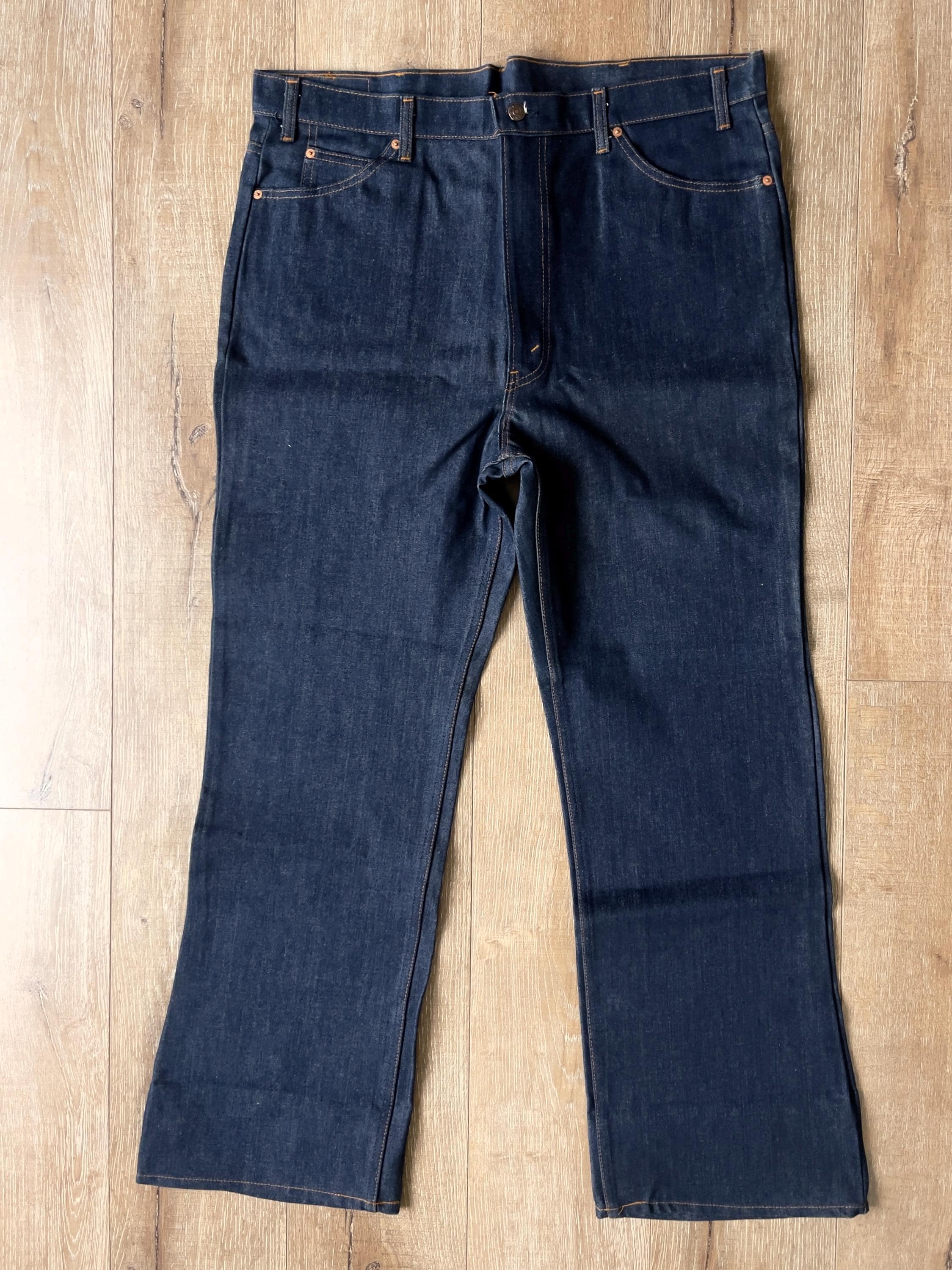 W42 L32 — Deadstock Vintage Levi's 20 517 217 Jeans Men — 70s