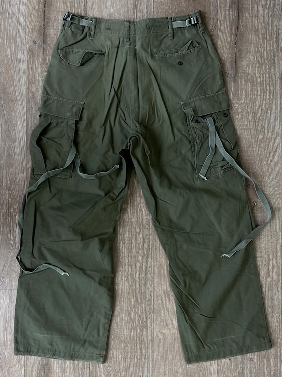 W34.5 L27.50 — Vintage US Military Combat Cargo Pants — 1970s, M65