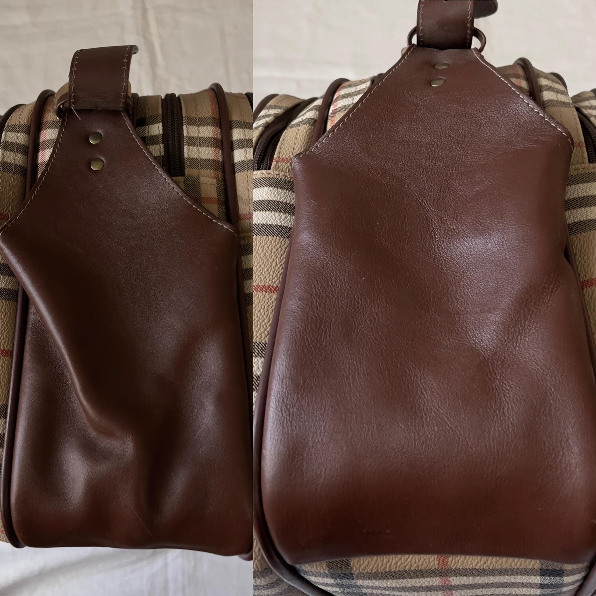 バッグ 90s vintage BURBERRY shoulder bag grunge Vintage 90s Burberrys London Messenger Shoulder Bag Nova